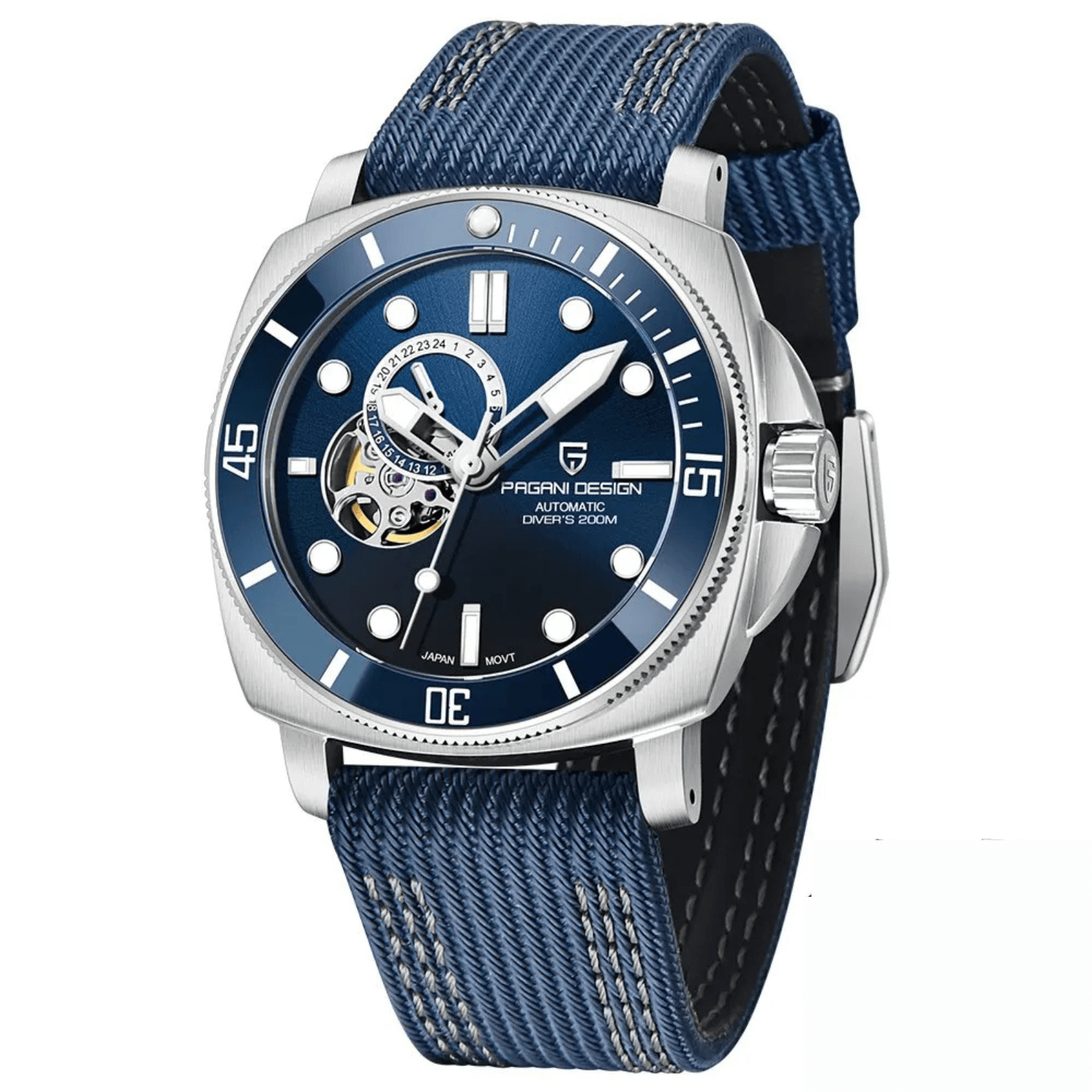 Relógio Masculino Pagani Design Fashion Sapphire Horizon - Horizon