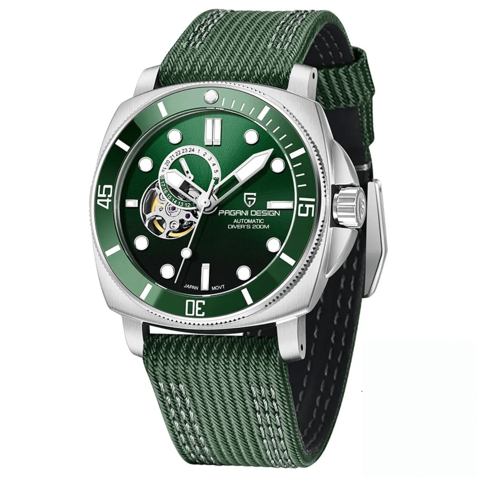 Relógio Masculino Pagani Design Fashion Sapphire Horizon - Horizon