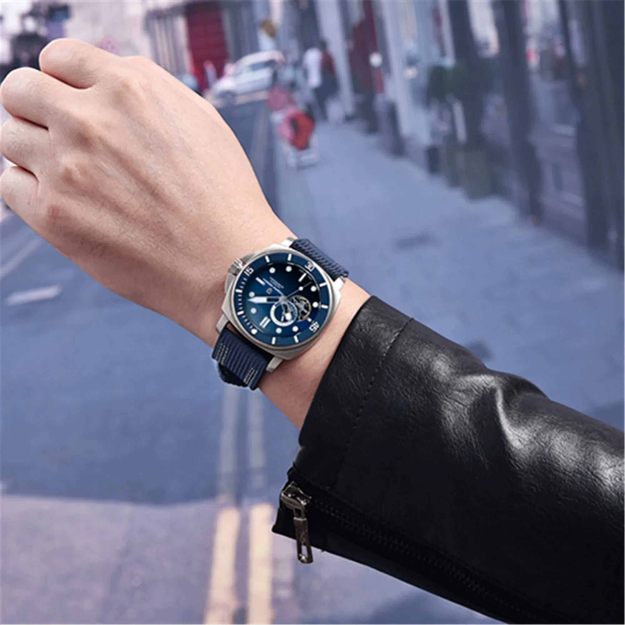 Relógio Masculino Pagani Design Fashion Sapphire Horizon - Horizon