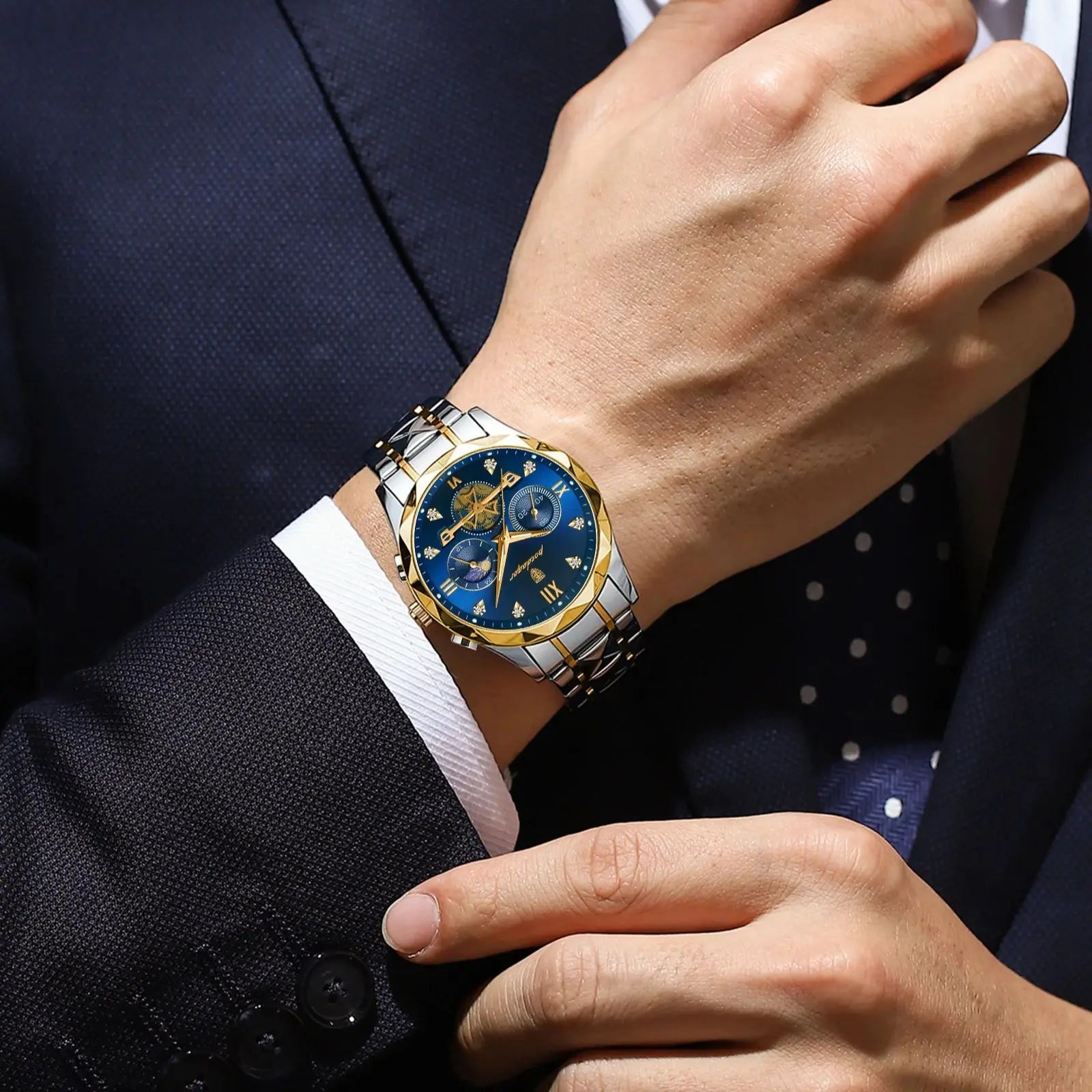Relógio Masculino Poedagar Wristwatch Horizon - Horizon