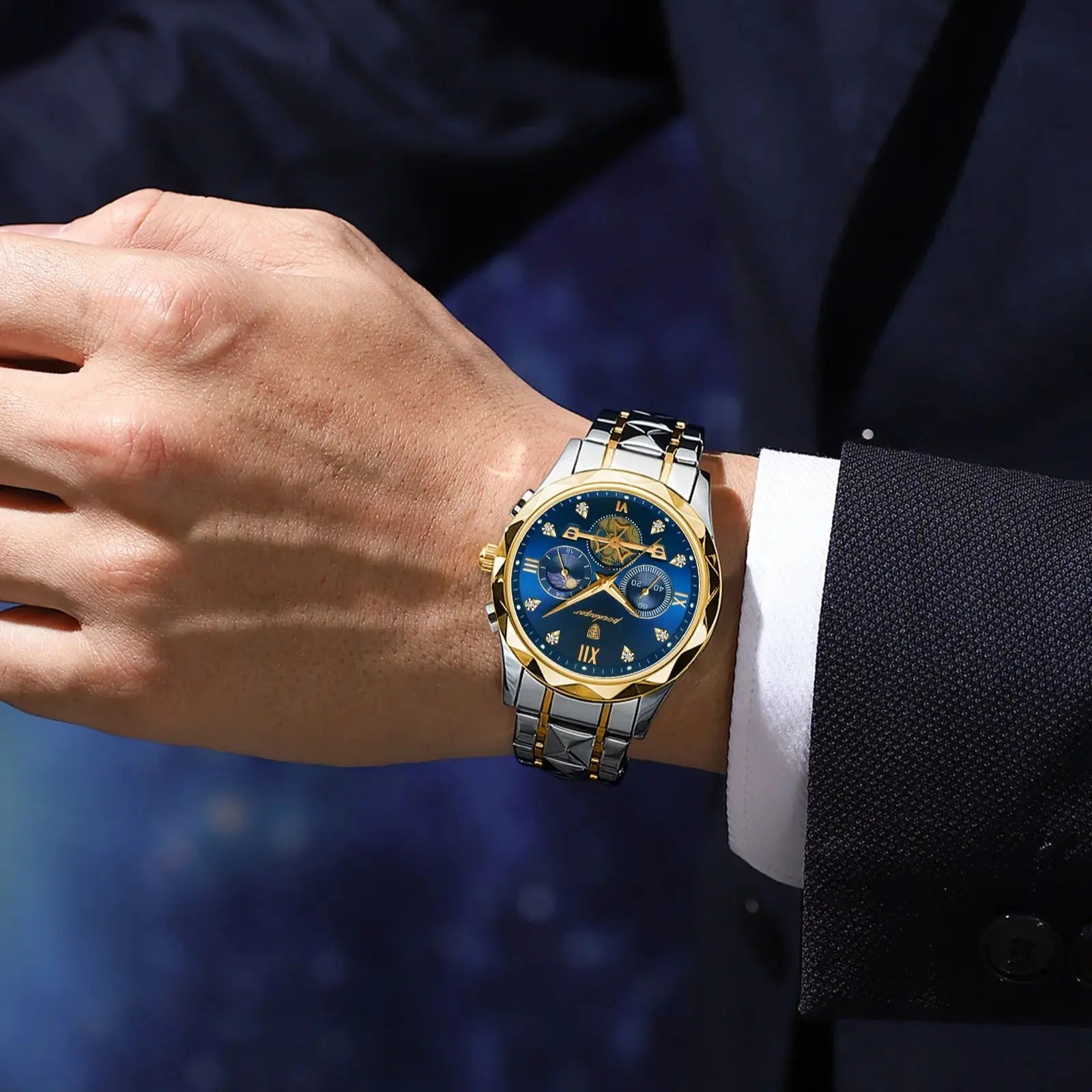 Relógio Masculino Poedagar Wristwatch Horizon - Horizon