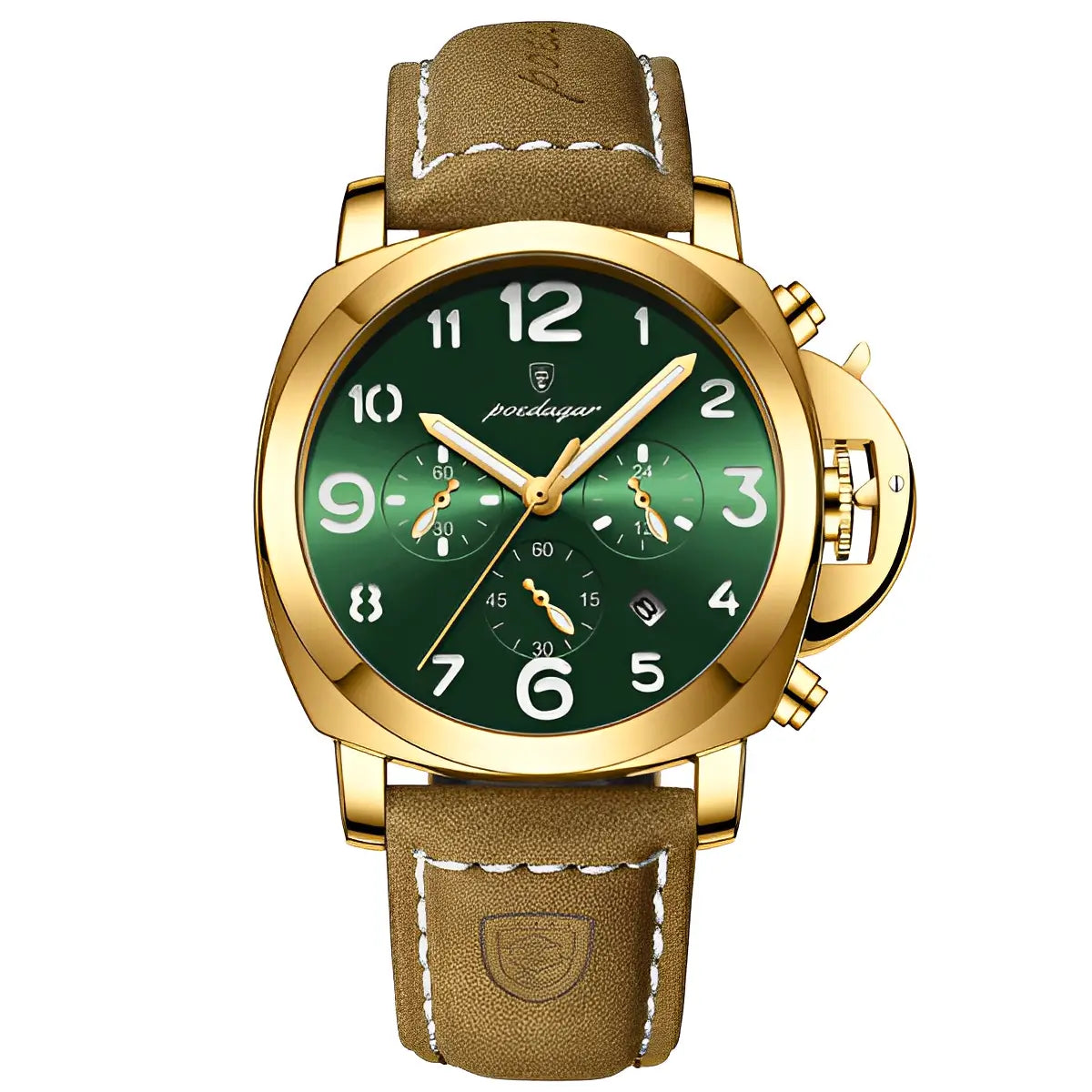 Relógio Masculino Poedagar Luxury Military Horizon