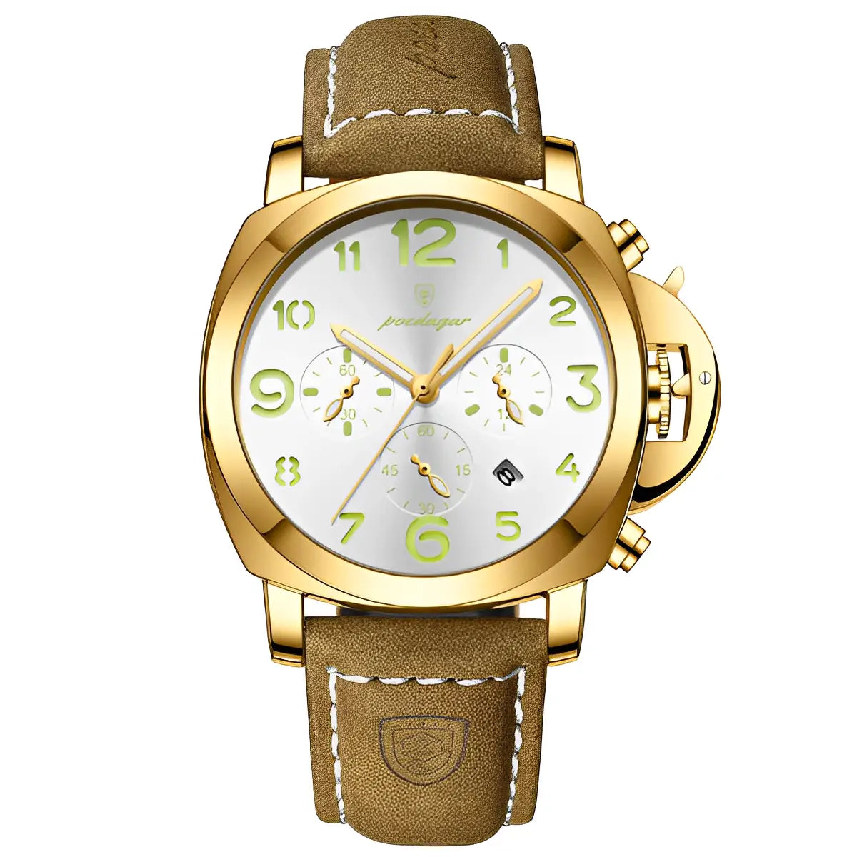 Relógio Masculino Poedagar Luxury Military Horizon