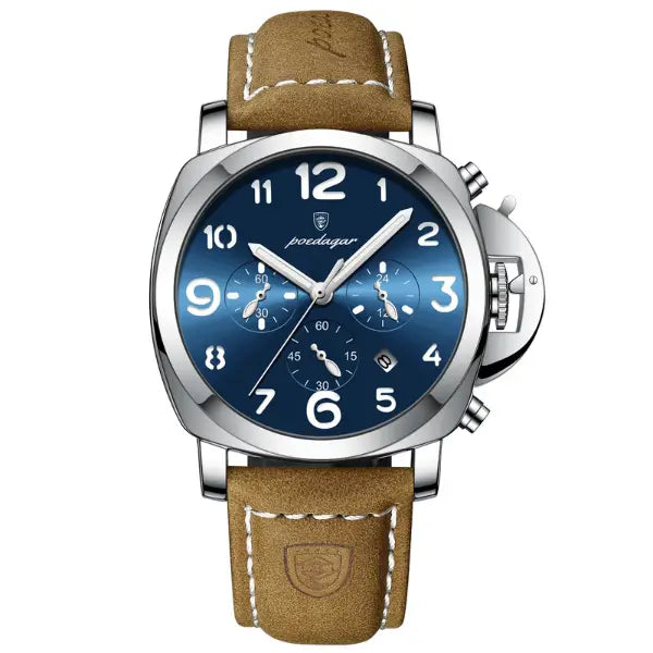 Relógio Masculino Poedagar Luxury Military Horizon