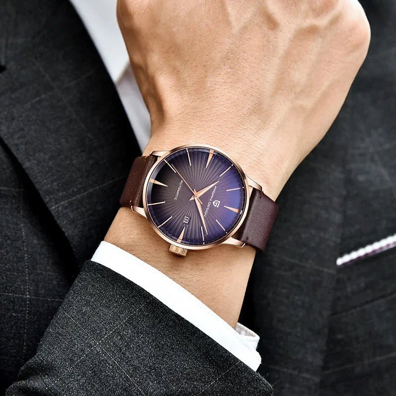Relógio Masculino Pagani Desing Leather Horizon - Horizon